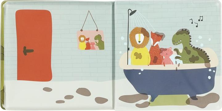 Actual product image Trixie Baby Dino colour-changing bath book