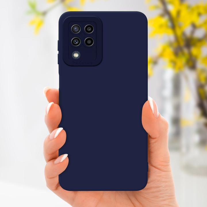 Actual product image Cadorabo Case for Samsung Galaxy M22 / M32 4G in TPU Fluid LM162 Style (Samsung Galaxy M22, Samsung Galaxy A32)