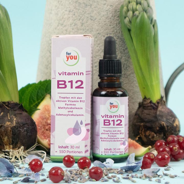 Produktbild For You Vitamin B12 flüssig (1 Stück, Flüssigkeit)