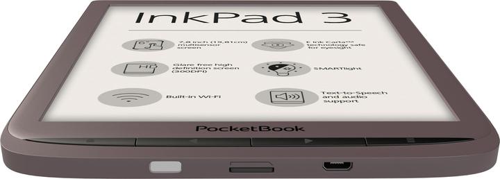 Actual product image PocketBook InkPad 3 (7.80", 8 GB, Dark brown)