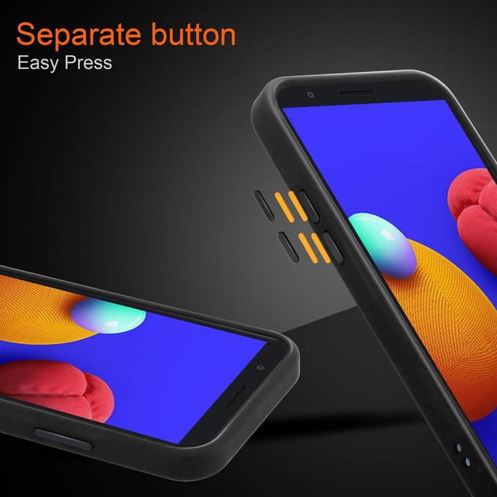 Actual product image Cadorabo Hybrid Matt Cover (Samsung Galaxy A01 Core)