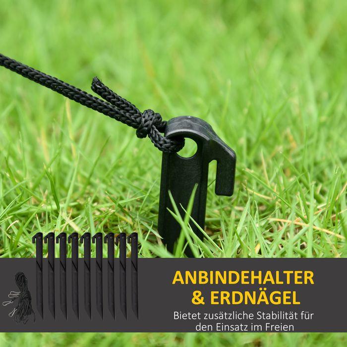 Immagine prodotto Swisshandel24 Aufblasbar Weihnachtsdeko, 2,1 m Weihnachtsmann mit Schlitten & Rentier