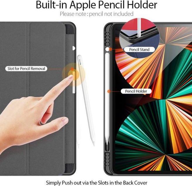 Actual product image Dux Ducis Domo Tri-fold Smart Case (iPad Pro 12.9 2021 (5th Gen), iPad Pro 12.9 2022 (6th Gen))