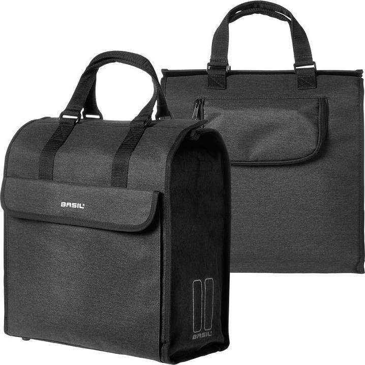 Actual product image Basil Mira Shopper (17 l, Luggage carrier bag)