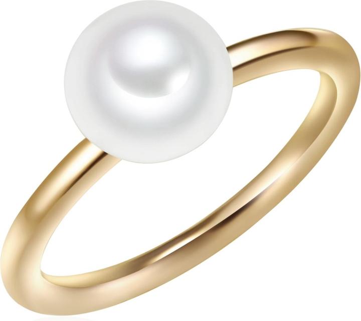 Image du produit Valero Pearls Femme argent sterling perle d'eau douce de culture or jaune - 11346 (60, Argent 925)