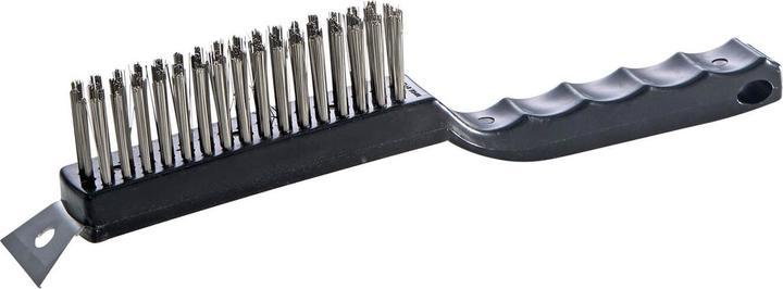 Actual product image All'Grill Cast iron plate cleaning brush 15/29x2.5 cm (29 cm)