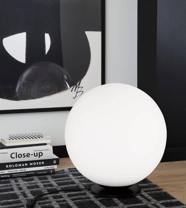 Image du produit Schöner Wohnen Palais Lampe de table E27 verre noir 30cm