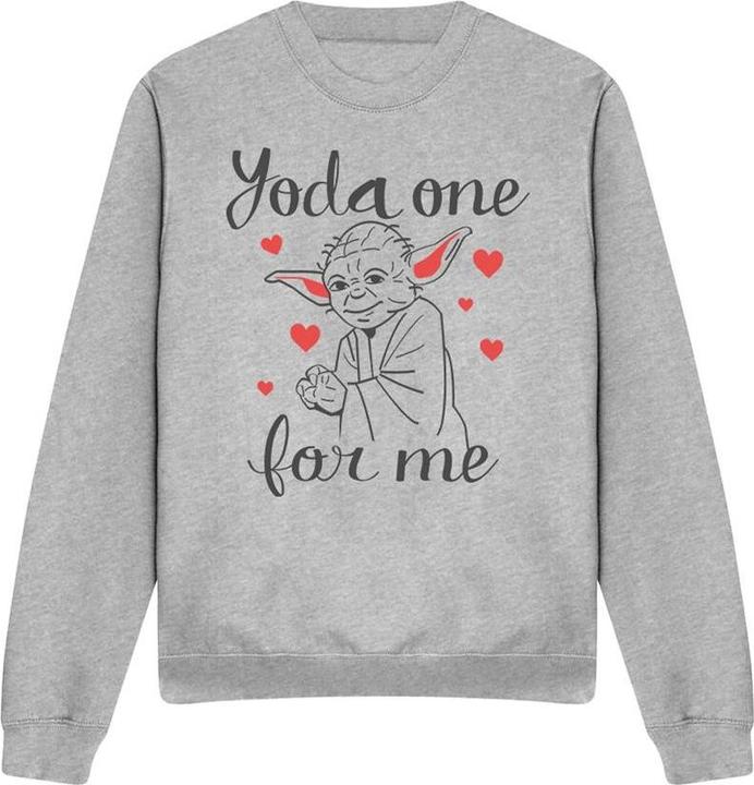 Produktbild Star Wars Yoda One For Me Sweatshirt Valentinstag (XXL)