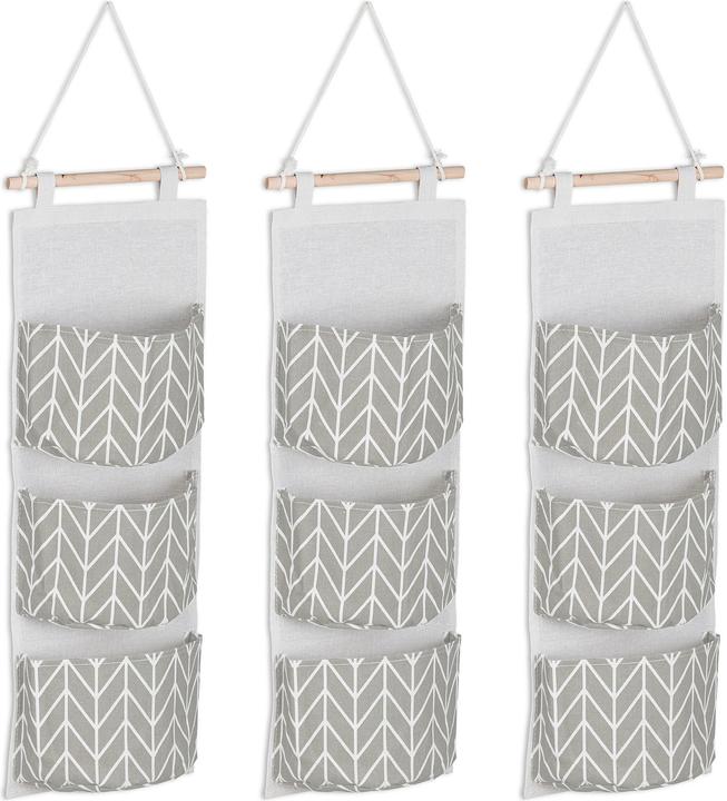 Immagine prodotto Relaxdays Organizer a-muro (3 x)