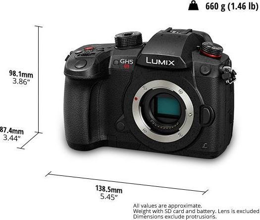 Produktbild Panasonic Lumix DC-GH5S (10.20 Mpx, Micro Four Thirds)