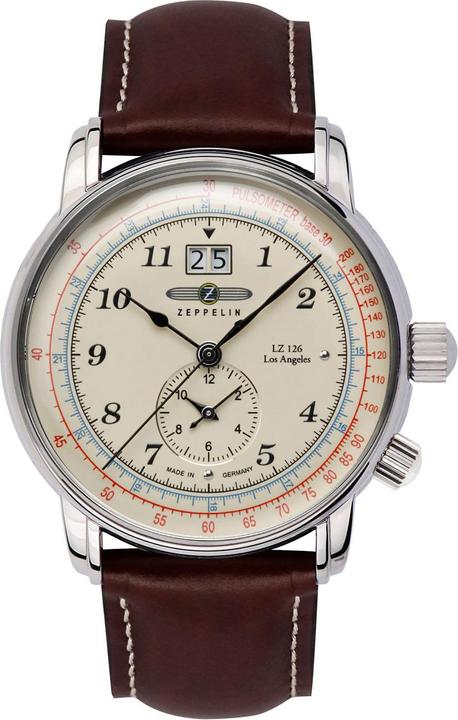 Zeppelin Los Angeles (Chronographe, Montre analogique, 43 mm)
