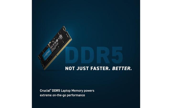 Produktbild Crucial CT16G56C46S5 (1 x 16GB, 5600 MHz, DDR5-RAM, SO-DIMM)