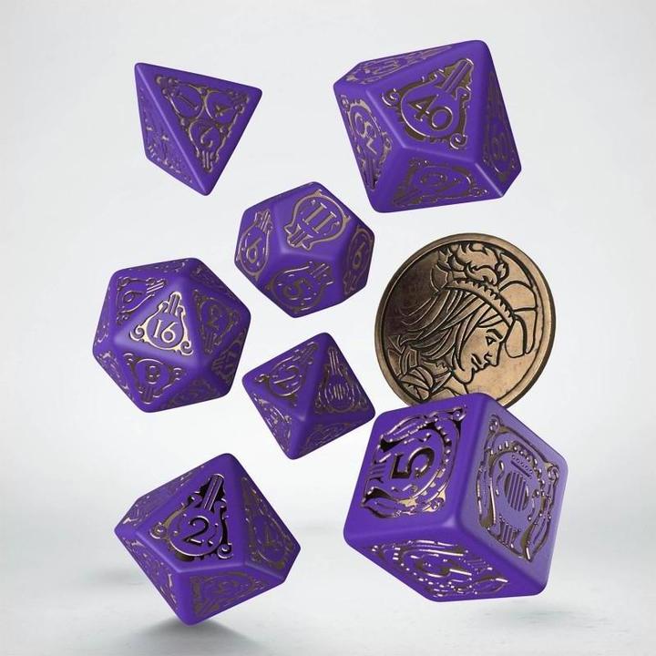 Actual product image Q Workshop Dice The Witcher - Dandelion: Viscount de Lettenhove (7)