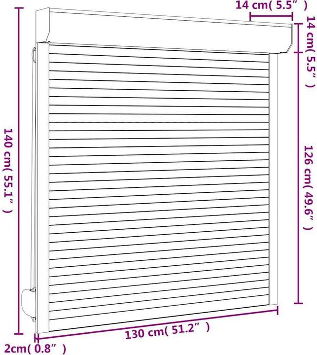Image du produit VidaXL Helin (130 x 140 cm)