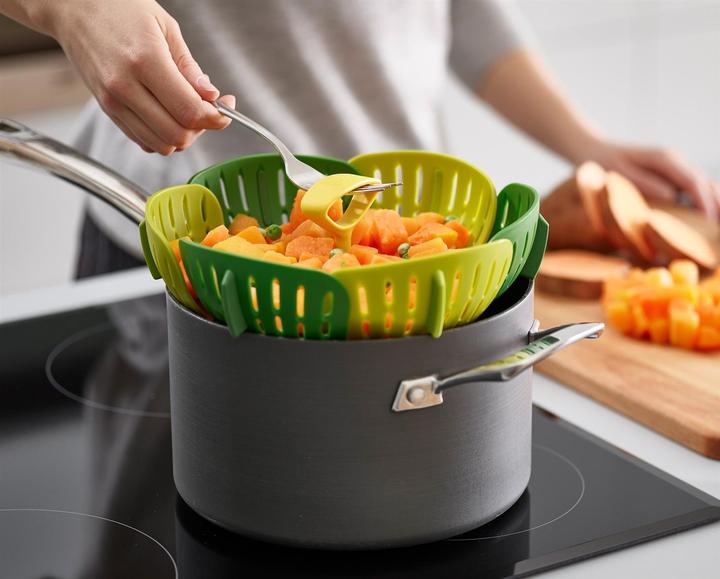 Produktbild Joseph Joseph Bloom Faltbarer Dampfgareinsatz (16 cm, Kunststoff)