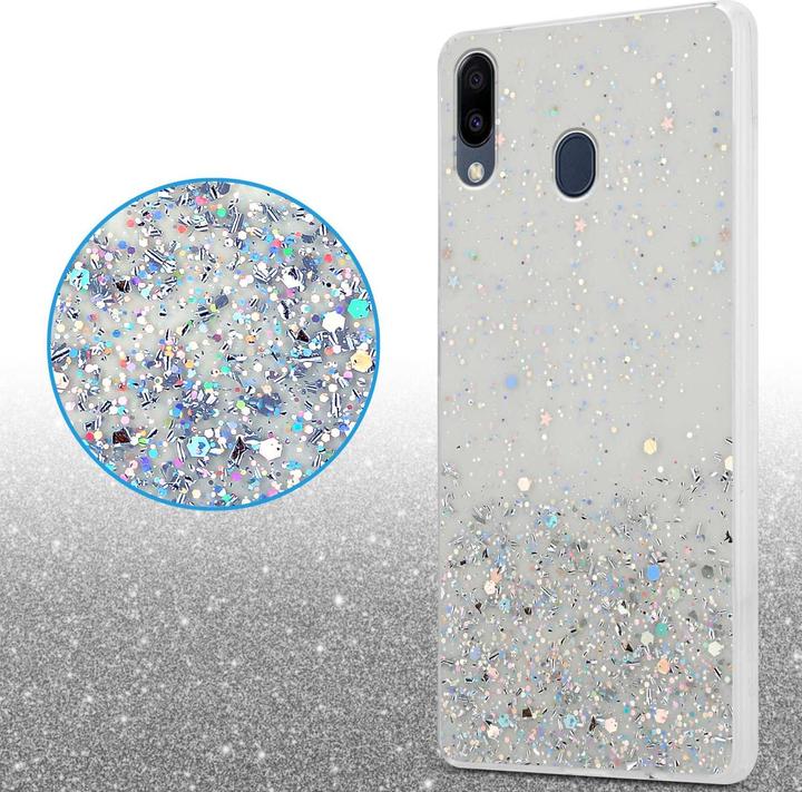 Productafbeelding Cadorabo TPU hoes met glitter voor Samsung Galaxy M20 (Samsung Galaxy M20)