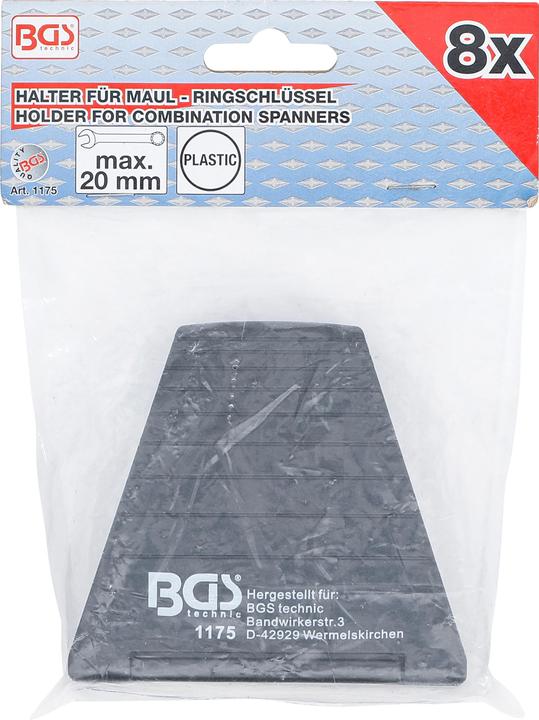 Immagine prodotto BGS Supporto per chiavi combinate 8 posizioni (20 mm)