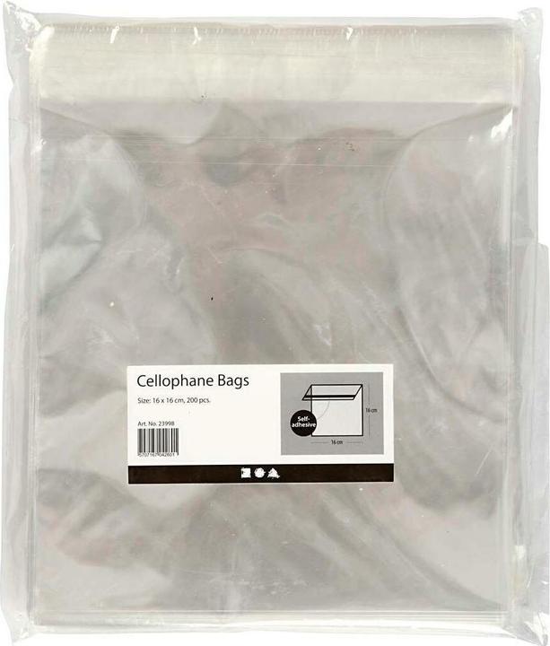 Immagine prodotto Creativ Company Buste in cellophane, trasparenti, 200 pezzi (Borsa da regalo, 200 x)