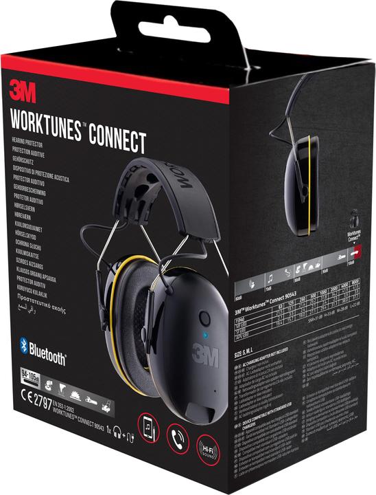 Produktbild 3M WorkTunes Gehörschutz Bluetooth (1 x)