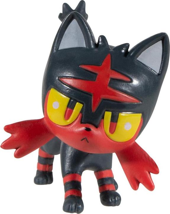 Actual product image Jazwares Pokémon Clip'n'Go Poké Balls Flamiau & Finsterball