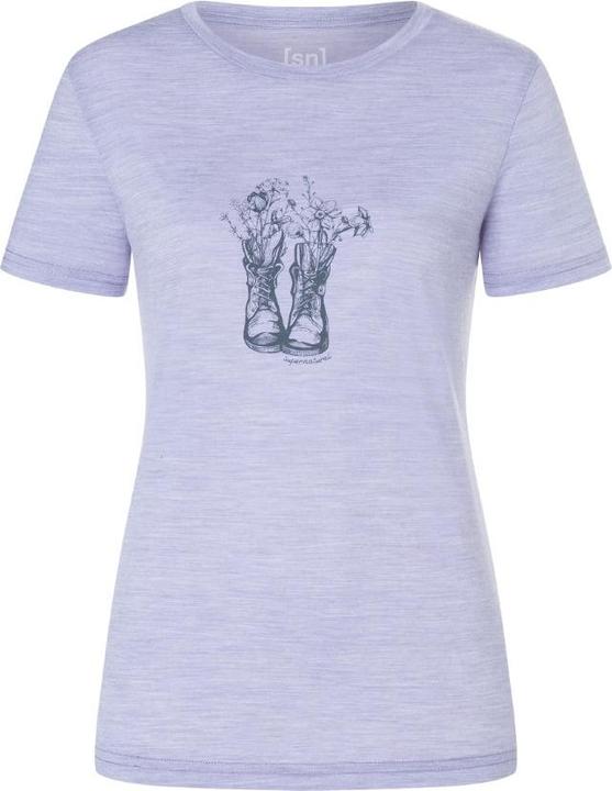 Actual product image Super Natural W Flower Boots Tee (XL)