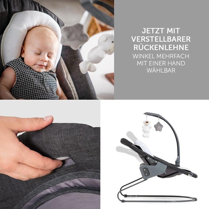 Image du produit Hauck Chaises hautes Alpha Plus Gris Newborn Set Deluxe - Chaise haute 4 pièces (Chaise haute)