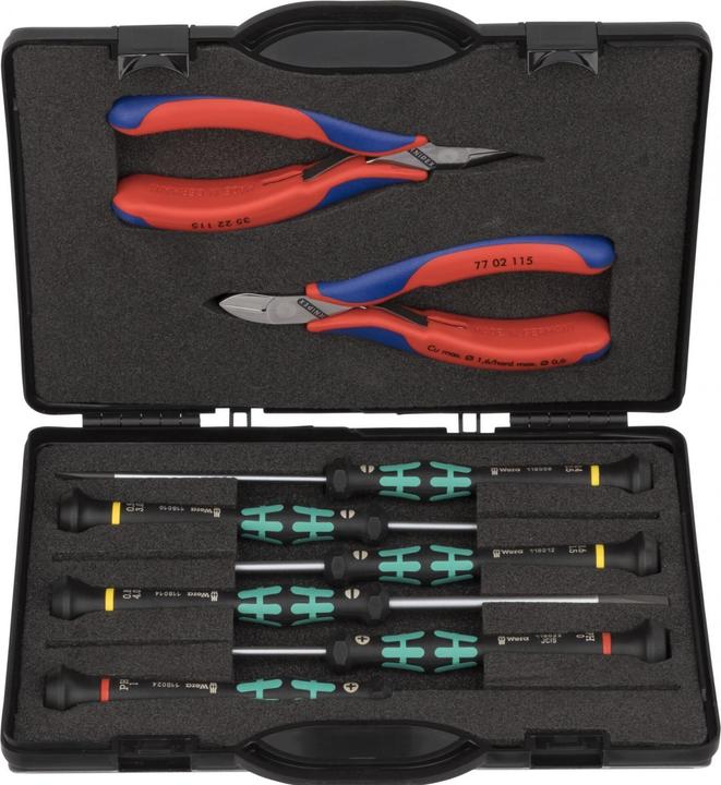 Produktbild Knipex Elektronikzangen-Set (217 mm)
