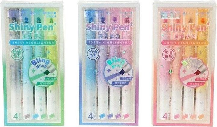 Produktbild Adar Glitzermarker 4 Farben MIX (Mehrfarbig)