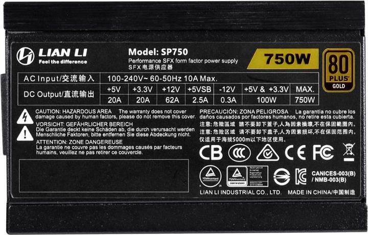 Image du produit Lian-Li SP750 (750 W)
