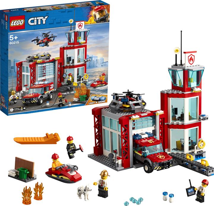 Actual product image LEGO Fire station (60215, LEGO City)