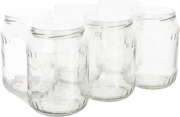 Actual product image Okko JAR 720ML 6PCS WITHOUT LID 82MM