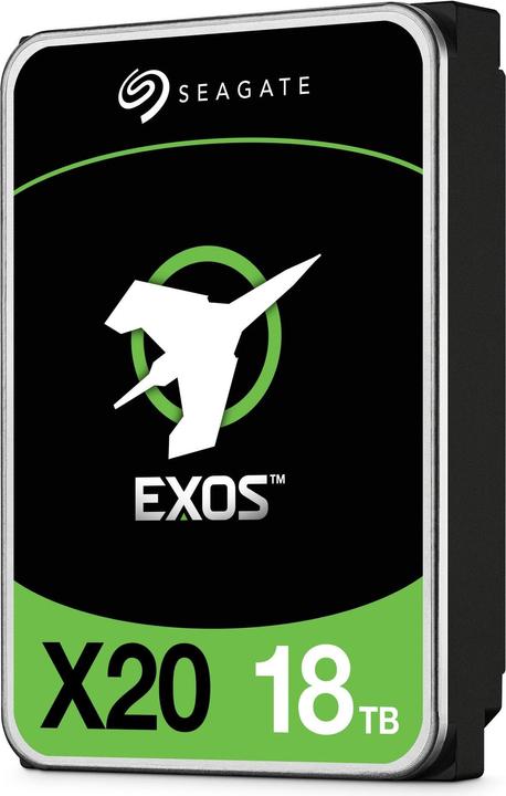 Actual product image Seagate Exos X20 (18 TB, 3.5", CMR)