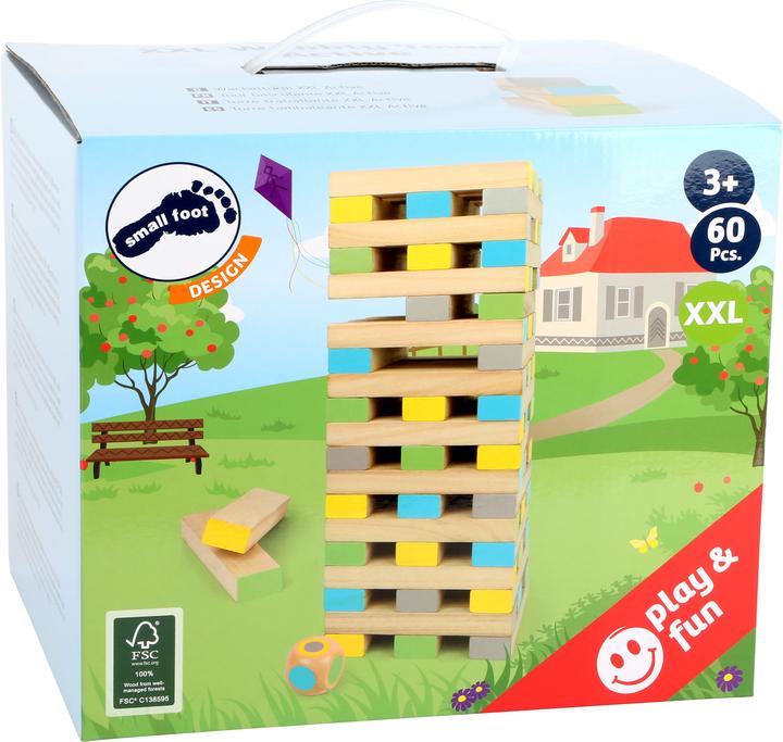 Produktbild small foot Wackelturm XXL Active (Deutsch)