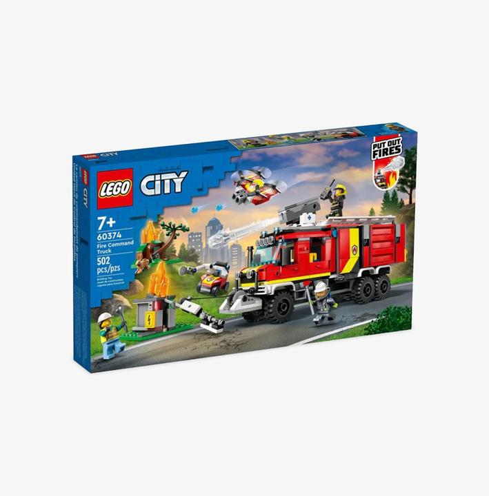 Immagine prodotto LEGO Veicolo di comando dei vigili del fuoco (60374, LEGO City)