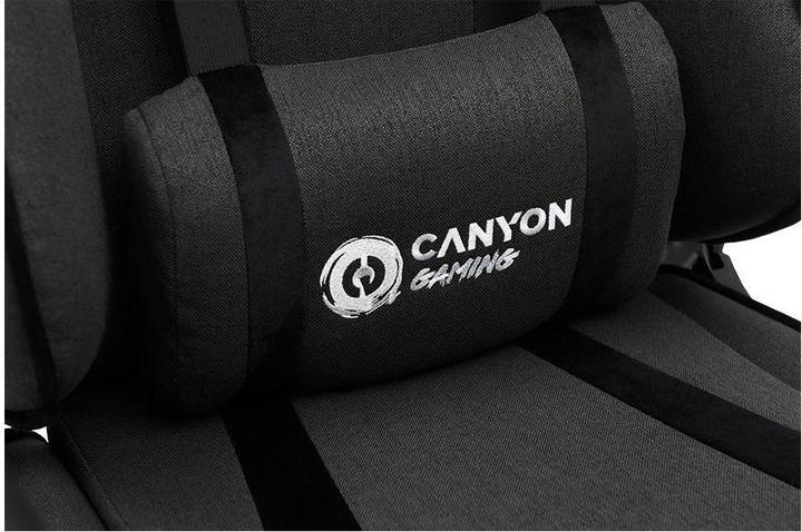 Immagine prodotto Canyon Sedie / scrivanie per computer Sedia da gioco Crest FCH01 Tessuto Grigio
