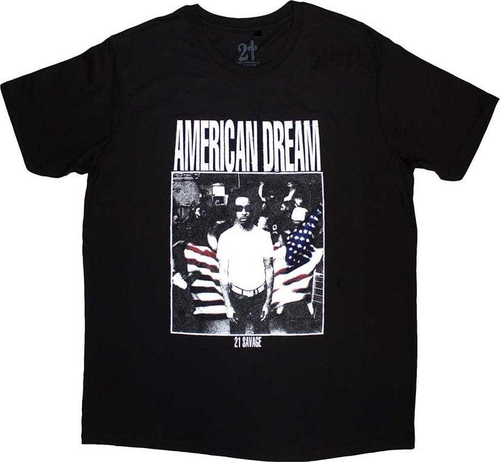 Immagine prodotto 21 Savage American Dream Maglietta Adulto Unisex (XXL)