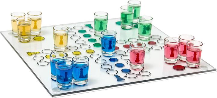 Relaxdays Drinking Ludo Game