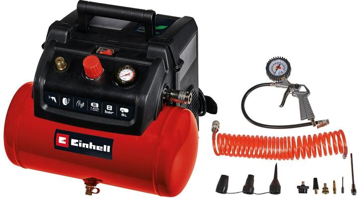 Produktbild Einhell TC-AC 190/6/8 OF Set (8 Bar, 6 l)