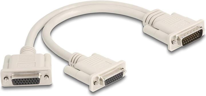 Produktbild Delock Adapter Y-Kabel Splitter D-Sub HD 26 Pin Stecker zu 2 (Antennenkabel)