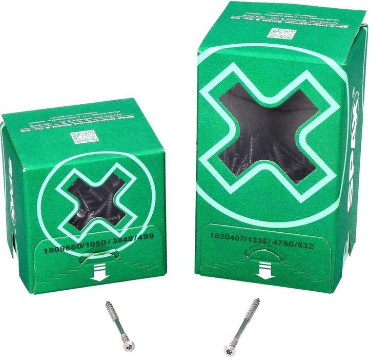 Actual product image Spax Fassadenschrauben LK A2,4.5x60mm (100 Screws per piece)