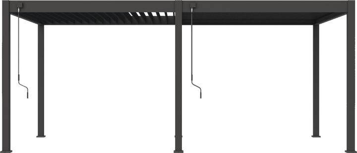 Immagine prodotto Ventaris Pergola Deluxe Plus 3x6m con tetto a doghe antracite (300 cm, 600 cm)
