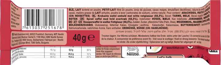 Immagine prodotto Kitkat Bianco grosso (40 g)