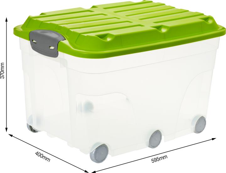 Immagine prodotto Rotho Scooter set di 2 (59,5 x 40 x 37 cm, 57 l)