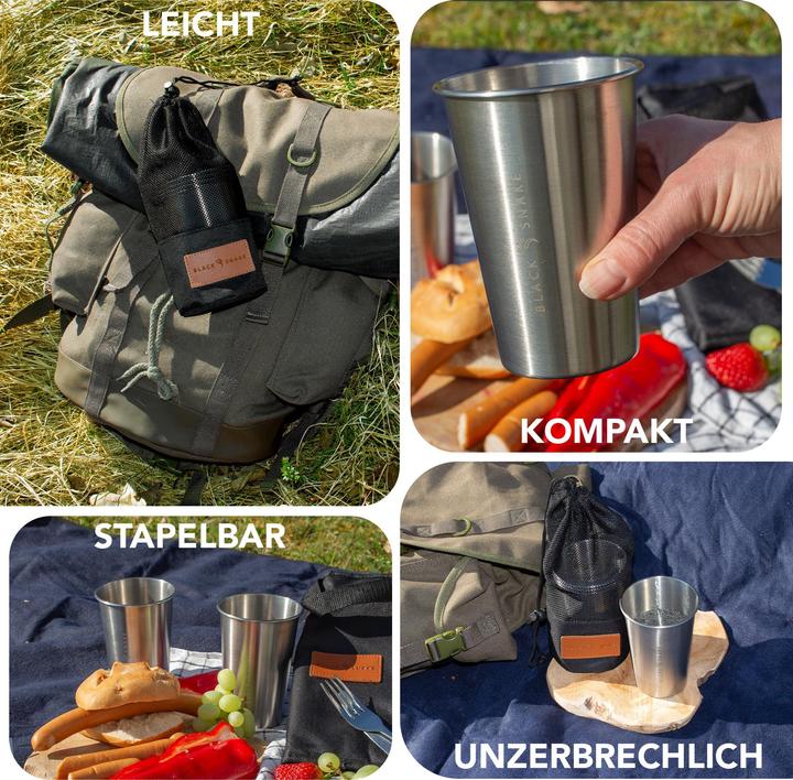 Actual product image Black Snake 4er Set