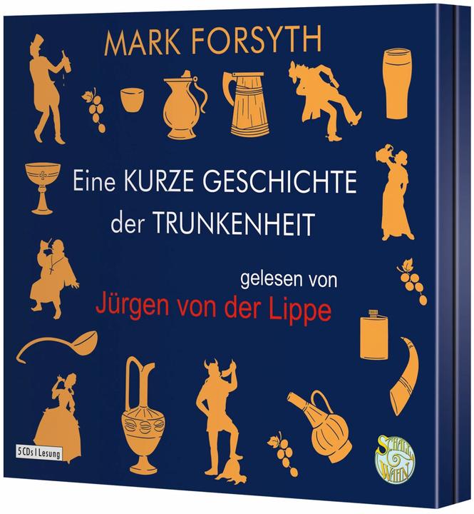 Immagine prodotto Una breve storia dell'ubriachezza - Homo alcoholicus dall'età della pietra a oggi (Jürgen Lippe, Mark Forsyth, Dieter Fuchs, Tedesco)
