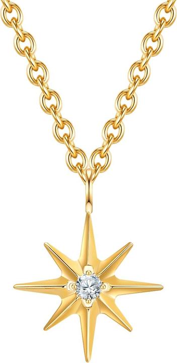 Eastside Damen Kette Stern - 33922 (Edelstahl, 40 - 45 cm)