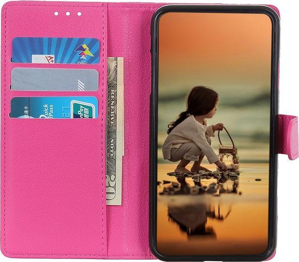 Produktbild MU Classic Litchi Leder Bookcover Series (OnePlus Nord N100)