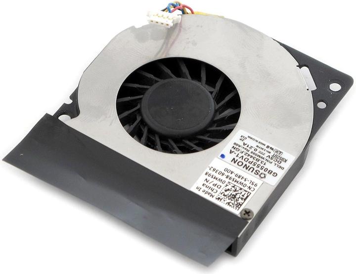 Image du produit Dell Pièce détachée : Fan Assy 55X55X8MM 5V E4300, WM598 (55X55X8MM 5V E4300)