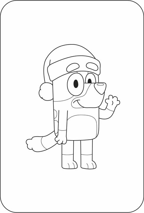 Image du produit BLUEY - Joyeux Noël - Un livre de coloriage