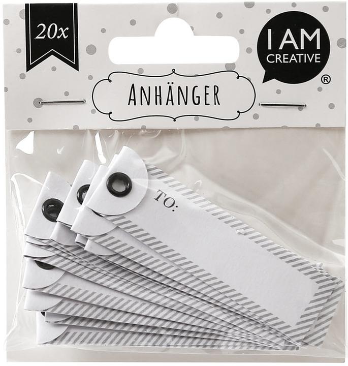 Immagine prodotto I Am Creative Targhetta con il nome (Pellicola da regalo, 20 x)